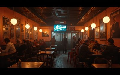 Zestawienie po lokalach z klimatem PRL i historycznych realiów